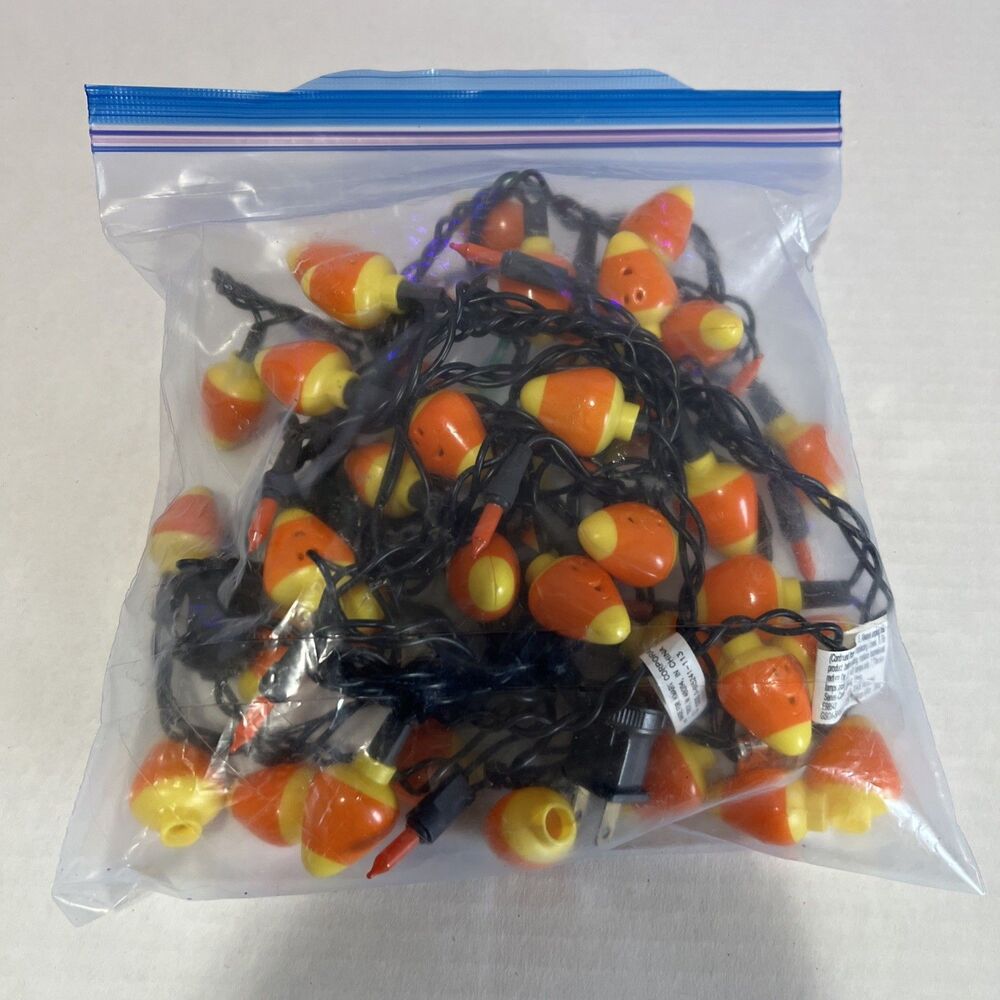 Candy Corn String Lights - Picture 2 of 4